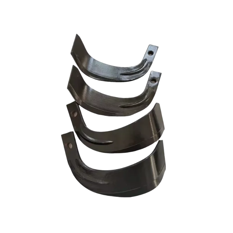 Cuchillas para motocultivador rotativo 65Mn de servicio pesado de 8 mm para agricultura intensiva